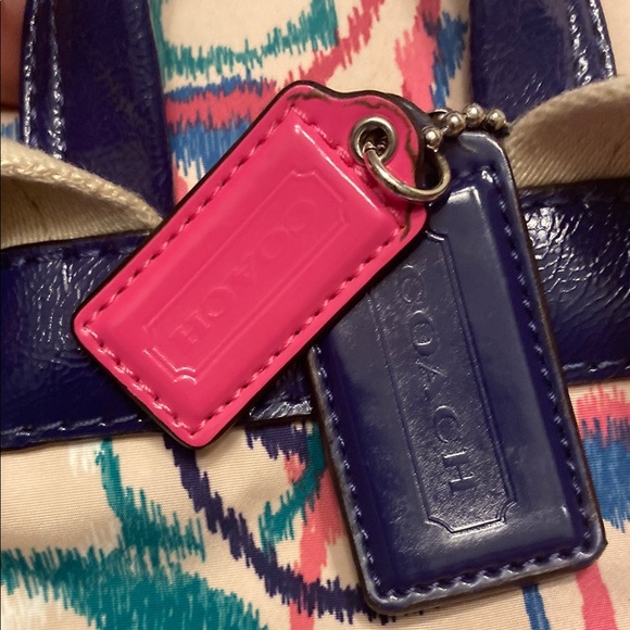 Gently Used Coach Multicolor Women's Backpack - Picture 8 of 10